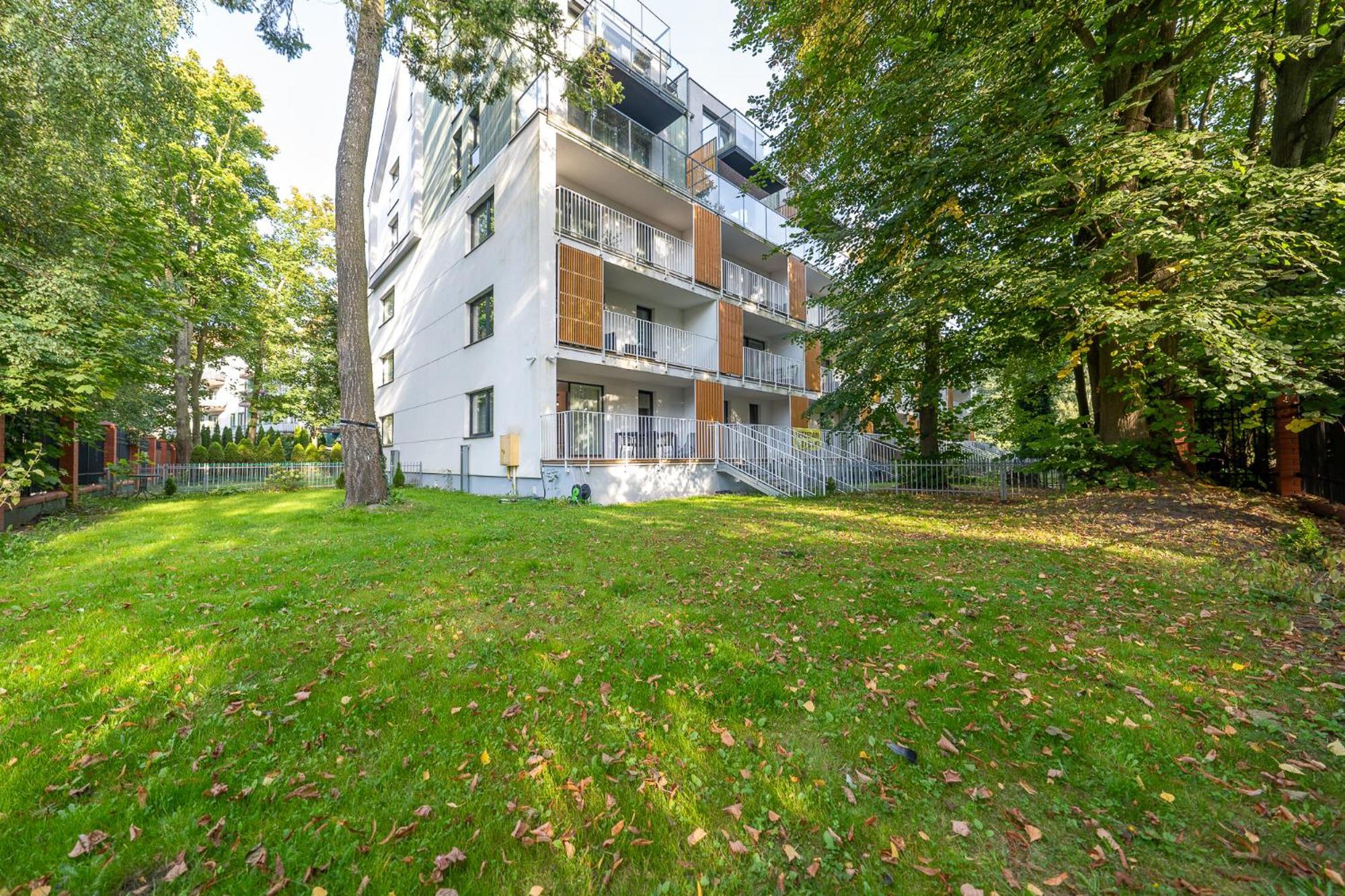 Apartamentyprzymorzu 010 Z Basenem Tarasem I Ogrodkiem Apartmán