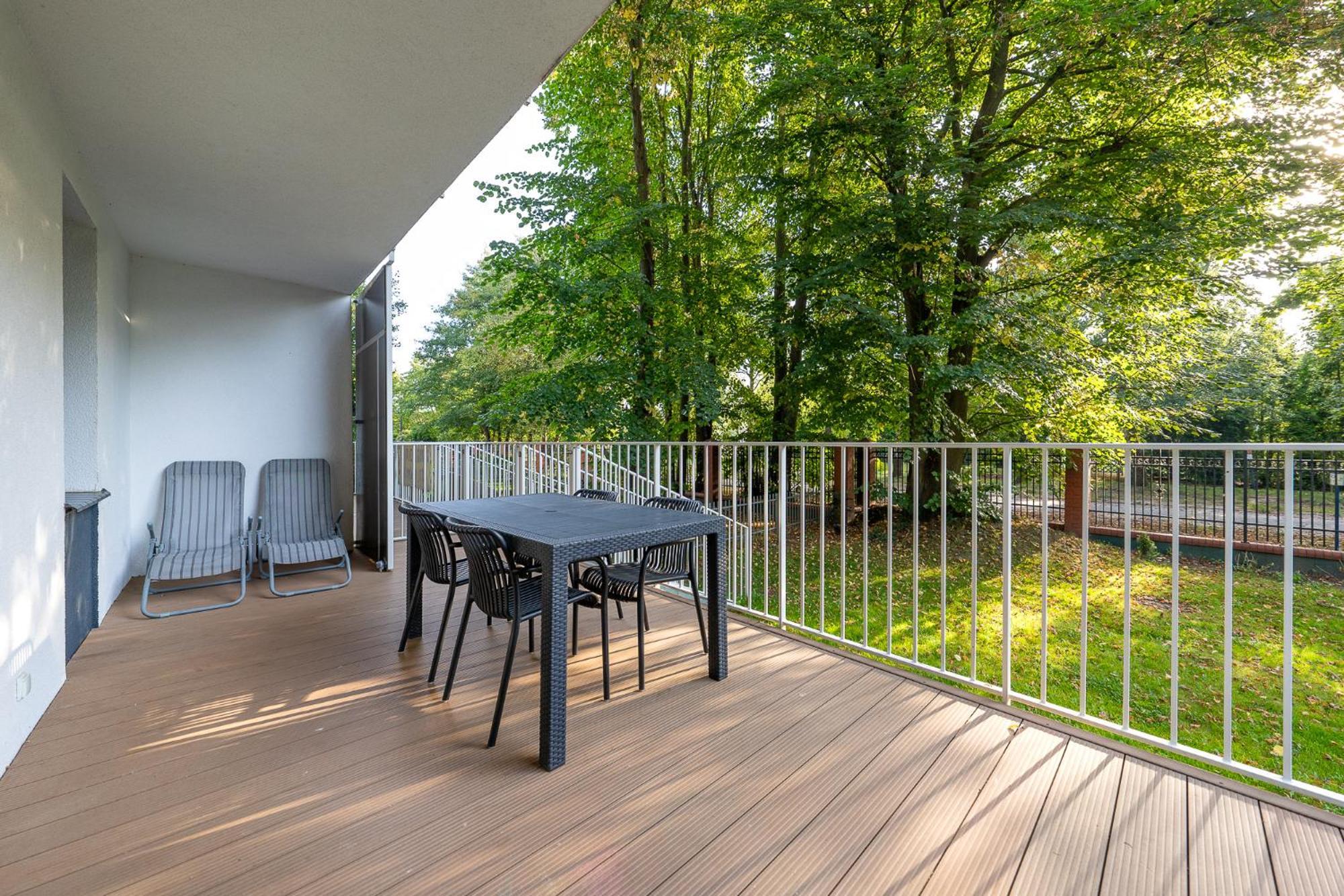 Apartmán Apartamentyprzymorzu 010 Z Basenem Tarasem I Ogrodkiem