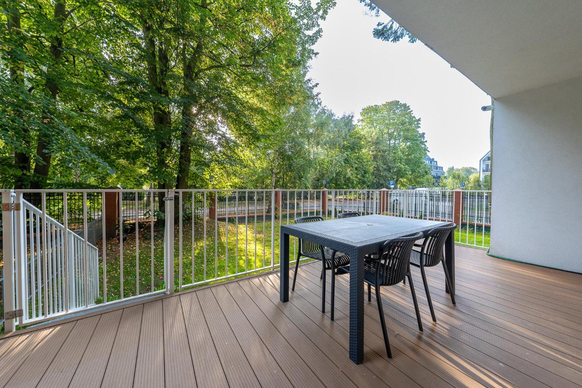 Apartamentyprzymorzu 010 Z Basenem Tarasem I Ogrodkiem Apartamento Kołobrzeg